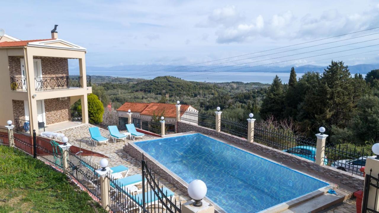 Villa Spartera Sea View By Corfuescapes Lefkímmi Exteriér fotografie